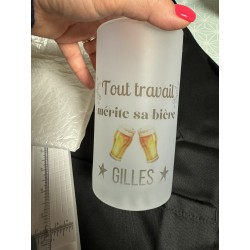 Choppe de bière