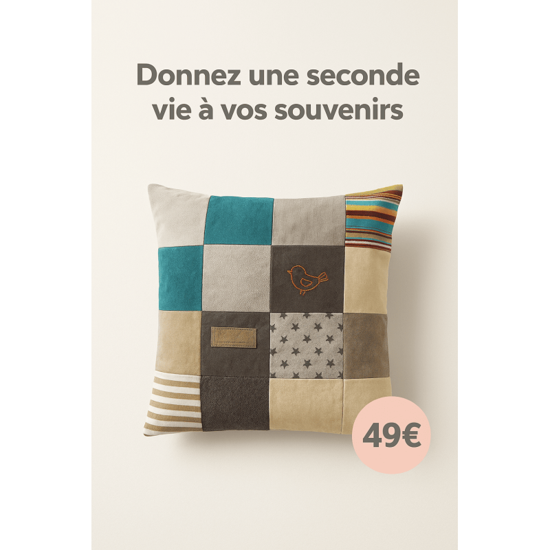 Coussin souvenir