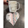 Mug de couleur personnalisable
