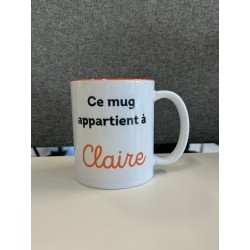 Mug de couleur
